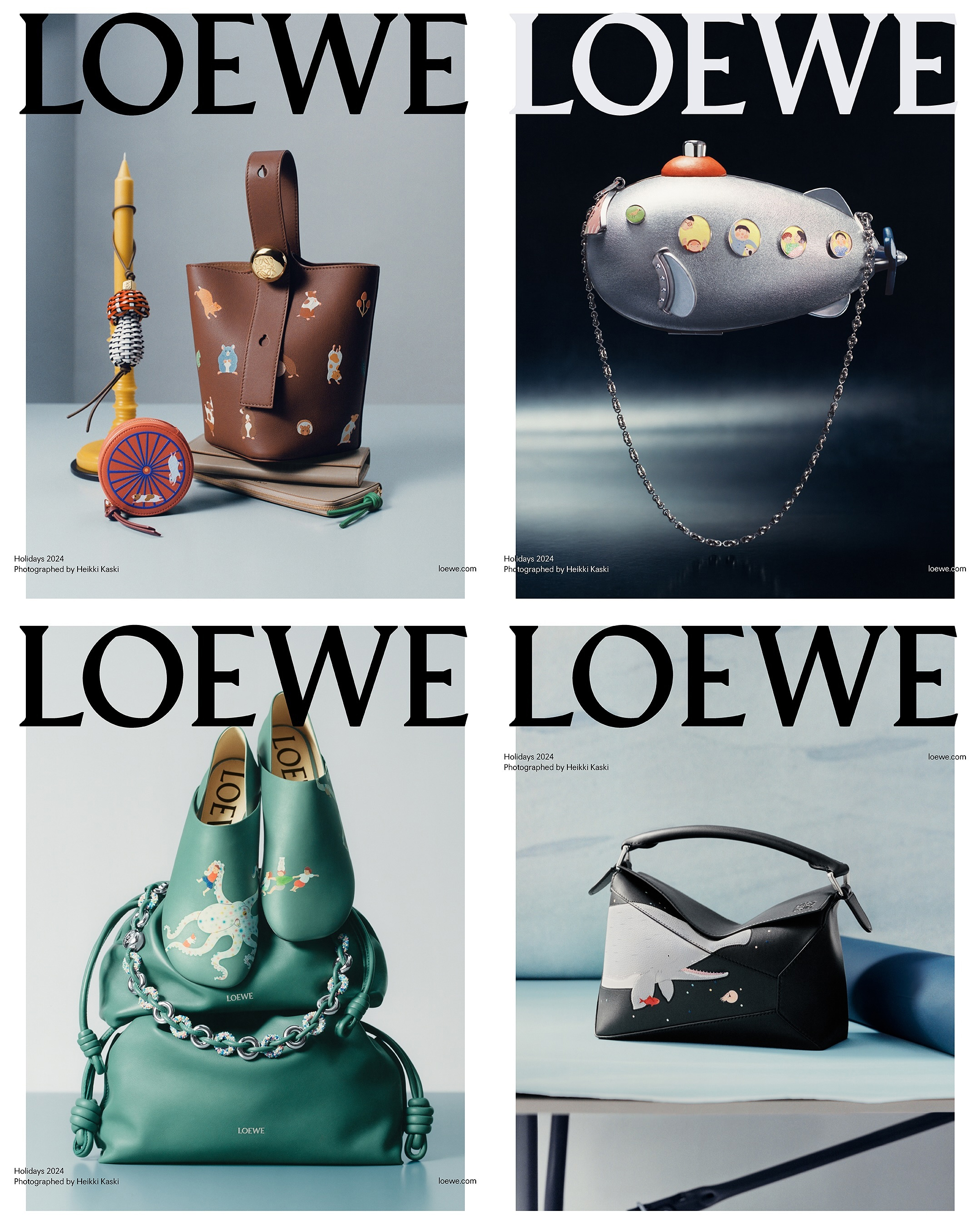 로에베와 수나 후지타 협업 컬렉션